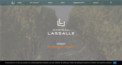 Desktop Screenshot of chateaulassalle.com