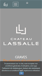 Mobile Screenshot of chateaulassalle.com